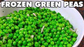 How To Cook FROZEN Green Peas You Will Want To Eat [upl. by Yetac207]