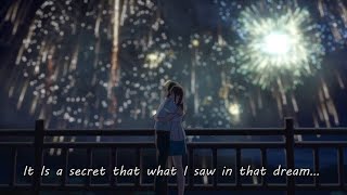 Kimi no Suizou wo Tabetai Fireworks Full 『Lyrics AMV』 Himitsu  Sumika [upl. by Yelats]