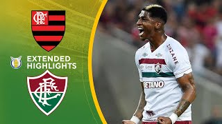 Flamengo vs Fluminense Extended Highlights  Brasilerao Série A  CBS Sports Golazo [upl. by Haymo964]