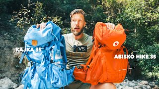 NEW Kajka 35 vs Abisko Hike 35 Which Backpack is Right for You [upl. by Aicertap]