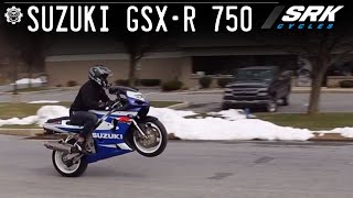 Suzuki GSXR 750 Test Drive [upl. by Yecac397]