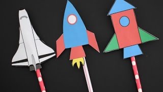 How to Make Straw Rockets [upl. by Trudy398]