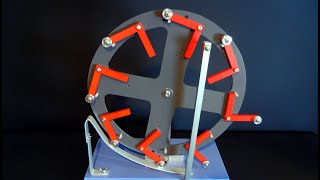 Overbalanced wheel with cornershaped weights [upl. by Fatma]