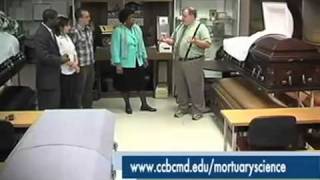 Mortuary Science Program at CCBC [upl. by Max34]