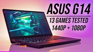 ASUS Zephyrus G14 5900HSRTX 3060 Gaming Benchmarks [upl. by Livi]