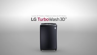 Lavadoras LG de Carga Superior LG TurboWash 3D™ [upl. by Ramahs]