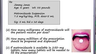 Calculations  Calculation of Doses Patient [upl. by Alexia]