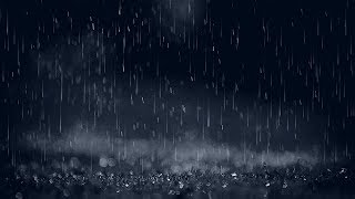 Gentle Night Rain 12 HOURS Rain Sounds for Sleeping  DARK SCREEN to Sleep Fast amp End Insomnia [upl. by Amolap]