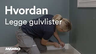 Hvordan legge gulvlister [upl. by Chip]