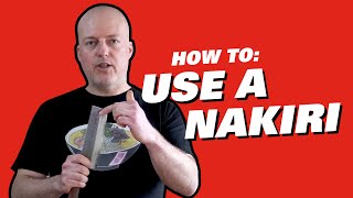 How to Use a Nakiri  Japanese Kitchen Knife Skills [upl. by Niahs]