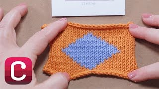 Intarsia Knitting with Edie Eckman  Creativebug [upl. by Leirbma]