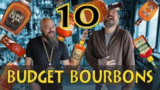 Top 10 Budgetish Bourbons according to whiskey lovers [upl. by Cyrie836]