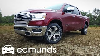 2019 Ram 1500 Review  First Drive  Edmunds [upl. by Matelda]