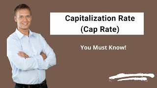 Capitalization Rate Cap Rate  Formula  Example [upl. by Munn]