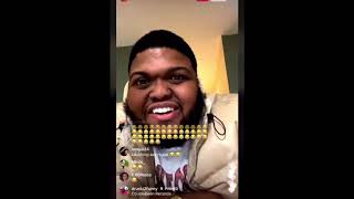 DRUSKI 2 FUNNY IG LIVE CouldaBeen Records Best Moments [upl. by Ogaitnas]