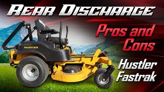 Hustler Fastrak Rear Discharge Review  PROS amp CONS [upl. by Drawdesemaj325]