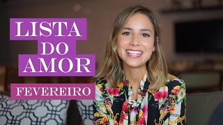 Lista do Amor Fevereiro [upl. by Blithe]