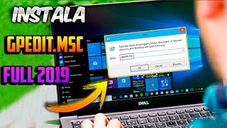 Cómo Instalar Gpeditmsc en Cualquier VERSION DE WINDOWS 10  METODO 2019 [upl. by Berke485]