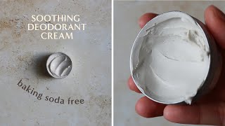 Deodorant cream recipe with zinc oxide NO baking soda [upl. by Swinton]