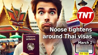 Thailand  shorter visas harder to get  March 1 [upl. by Nave]