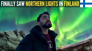 NORTHERN LIGHTS AURORA in Rovaniemi Finland [upl. by Neilson807]