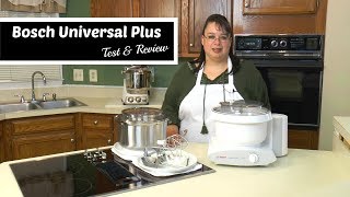 Bosch Universal Plus Mixer Review MUM6N10UC  Stand Mixer Review  Amy Learns to Cook [upl. by Amri651]