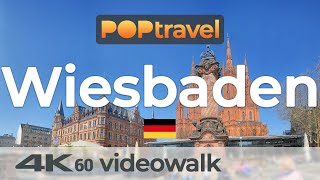 Walking in WIESBADEN  Germany  4K 60fps UHD [upl. by Jennings596]