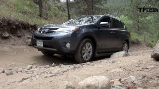 2013 Toyota RAV4 AWD OffRoad Drive and Review [upl. by Wickman]