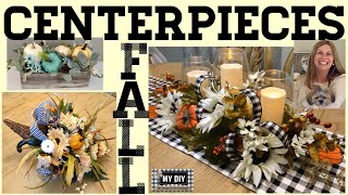 Fall Centerpiece Ideas  Cornucopia Centerpiece  Dollar Tree DIY [upl. by Bean]