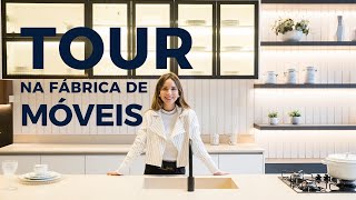 Tour pela fábrica de móveis planejados com LUISA ACCORSI [upl. by Hintze]