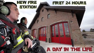 First 24 Hours in a New Fire Station  A Day in the Life [upl. by Nurse]