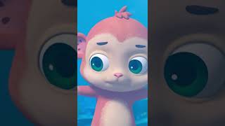 Swimming Song  CoComelon Animal Time  Animal Nursery Rhymes [upl. by Oirramaj]