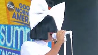 Sia  Unstoppable LIVE GMA Performance [upl. by Rutter461]