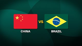 China vs Brazil  2025 World Baseball Classic Qualifiers [upl. by Enilekaj590]