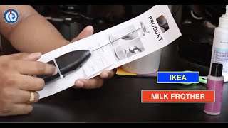 IKEA MILK FROTHER Review amp Battery Installation [upl. by Sivia]