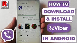 How To Download amp Install Viber In Android [upl. by Jaynell203]