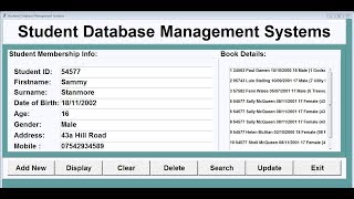 How to Create Student Database Management System using SQLite in python  Full Tutorial [upl. by Stone]