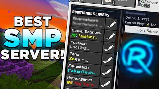 BEST 120 SMP SERVER For Minecraft Bedrock Edition [upl. by Nevetse]