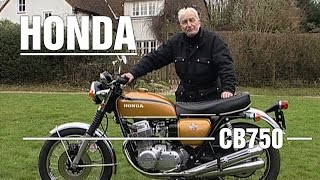 Honda CB750 Four 1975 750cc  Bike Review [upl. by Eb]