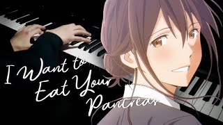 【Fireworks Song】Sumika  秘密 Himitsu Piano Solo  Kimi no Suizou wo Tabetai OST [upl. by Hgeilyak]