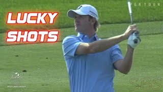 Luckiest Shots in Golf History 1 in a Million [upl. by Sitoel744]