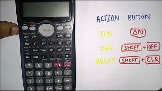 How to OFF Scientific Calculator [upl. by Nivlad]