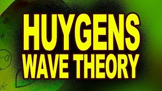 Huygens Wave Theory  Physics Animation [upl. by Betteanne]