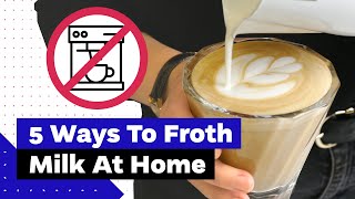 How To Froth Milk At Home Best Milk Frothers Review [upl. by Uund]