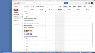 Partager son planning google agenda [upl. by Iron444]