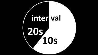 Interval Timer 20 Second  10 Second Rest [upl. by Sirovart]