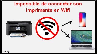 Impossible de connecter son imprimante en Wifi  Solution [upl. by Aihsercal]