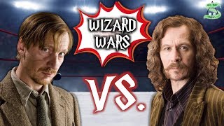 Sirius Black Vs Remus Lupin Wizard Wars [upl. by Nij]