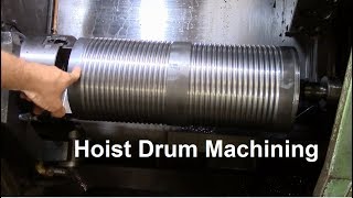 Hoist Drum Machining [upl. by Borreri]