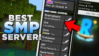 BEST SMP SERVER for Minecraft Bedrock Edition [upl. by Kellina]